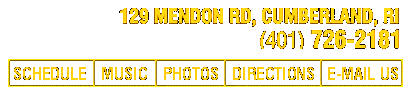129 Mendon Rd., Cumberland, RI - (401) 726-2181